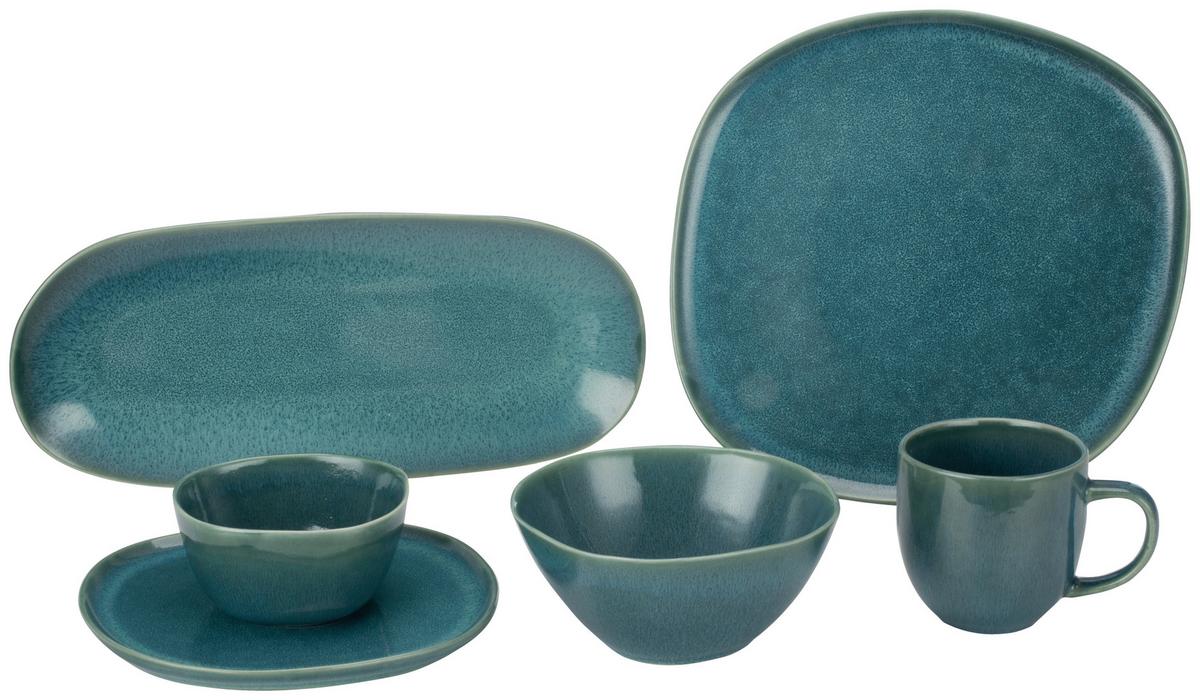 Lapostányér Chloe - zöld, Lifestyle, kerámia (25/28cm) - James Wood