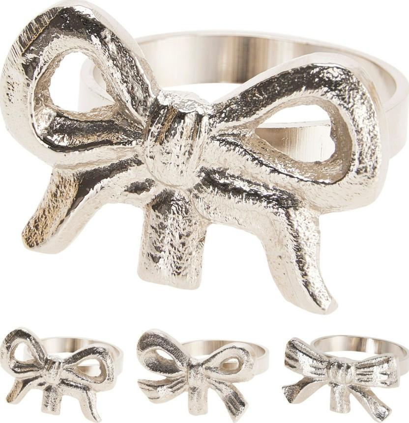 Krúžok na obrúsky RING - viacfarebná, Basics, kov (5/5/5cm)