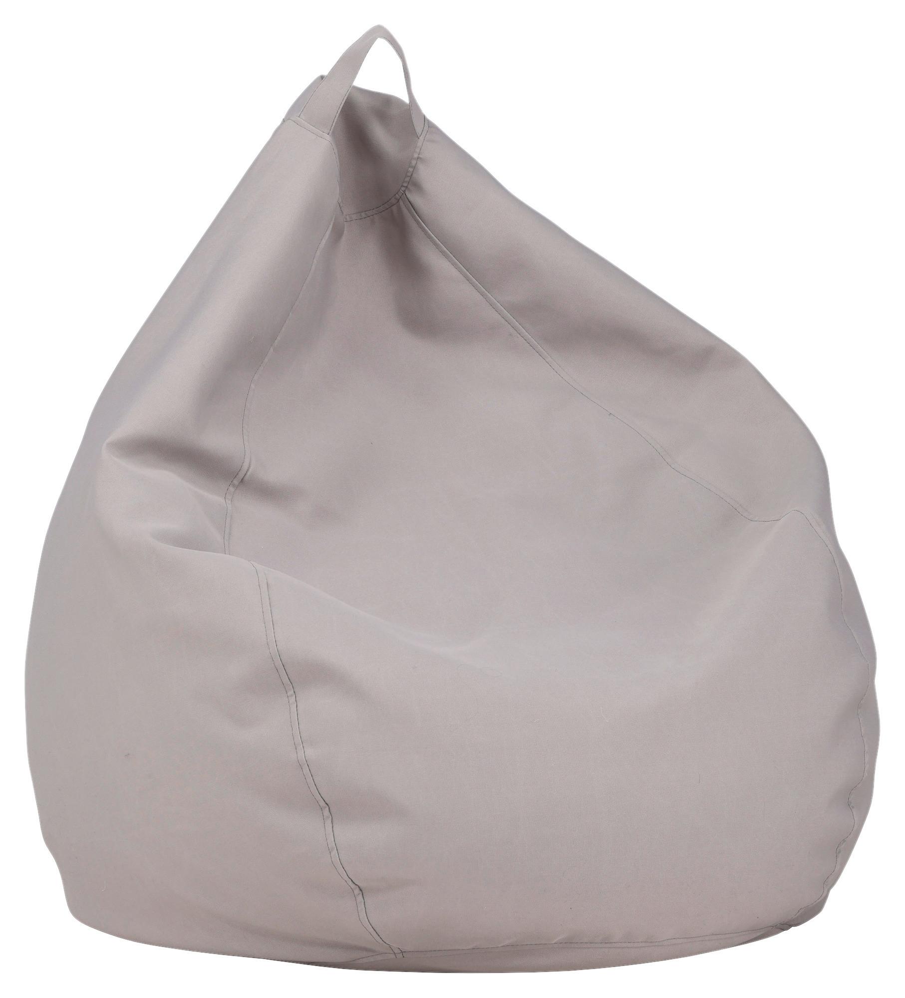 Outdoorsitzsack Bago - Beige, KONVENTIONELL, Textil (90/110/90cm) - Gardenson