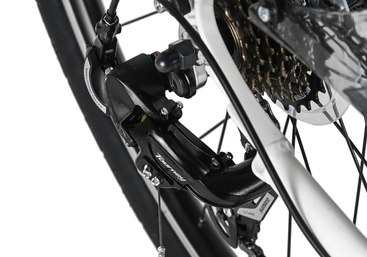 Trekkingrad Damen 28 Zoll - Weiß, Basics, Metall (25/140/60cm)