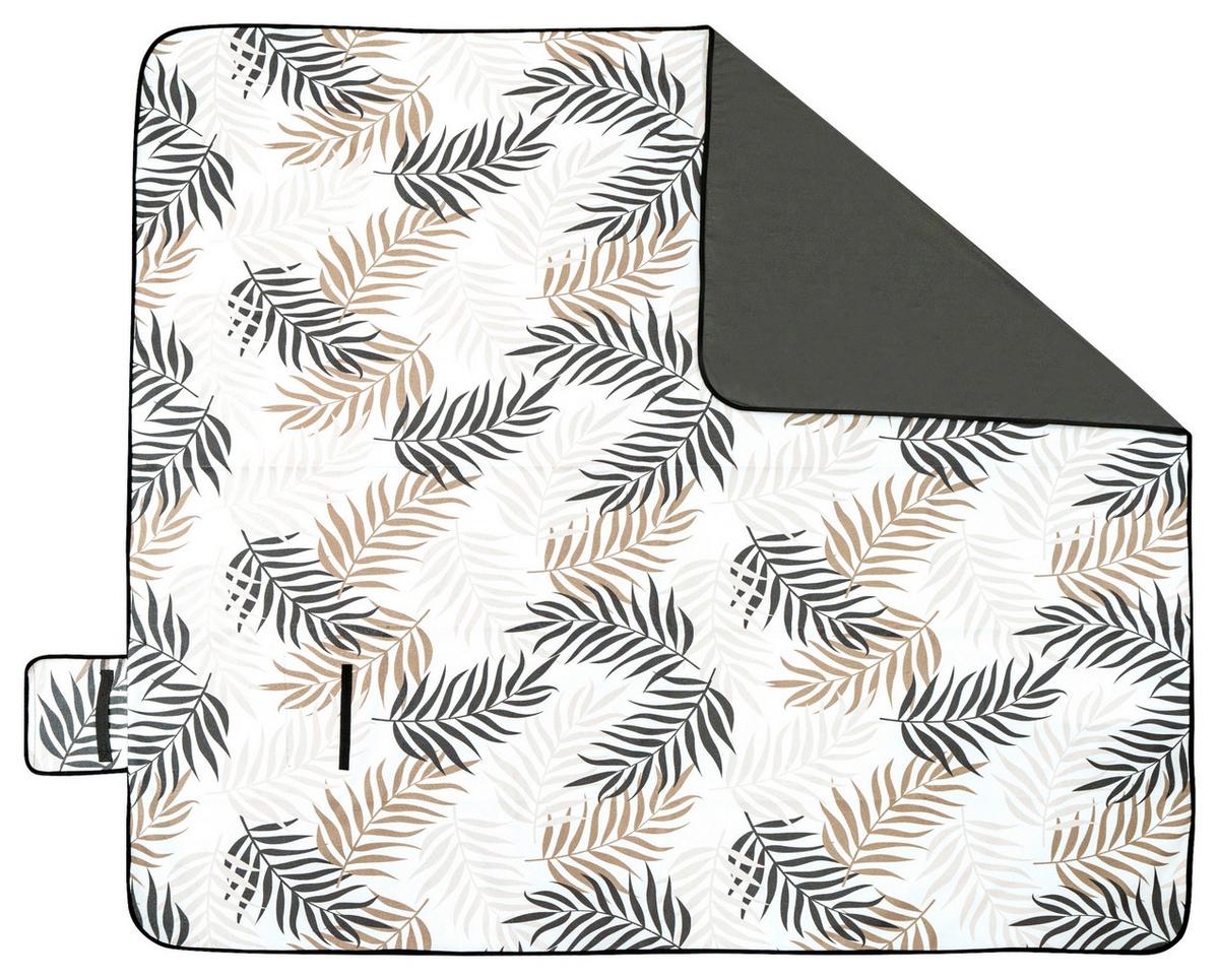 Picknickdecke Betty - Beige, MODERN, Textil (200/200cm) - Luca Bessoni