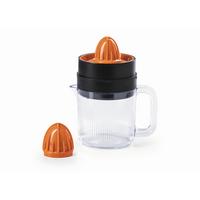 Zitronenpresse, 30w 15138 - Schwarz/Orange, Basics, Kunststoff (20,6/14,1/24,9cm)