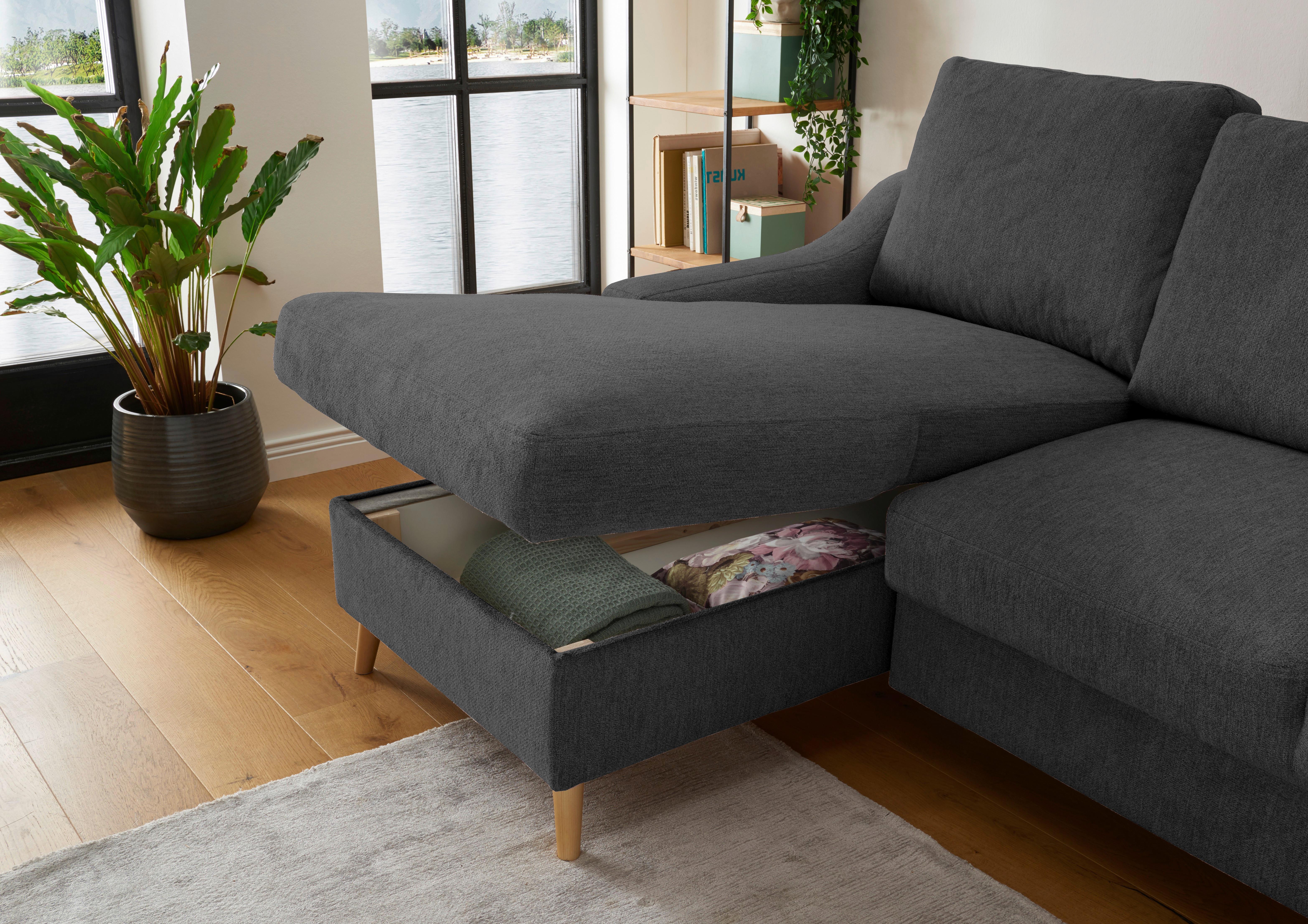 Ecksofa mit Bettkasten