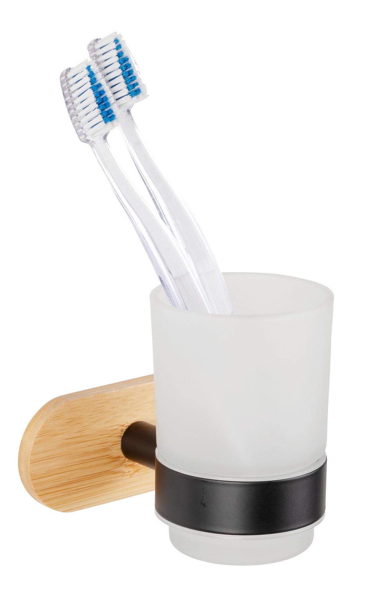 Držák na kartáčky OREA BAMBOO - SB - - Moderní (10/9,5/10cm) - Mömax