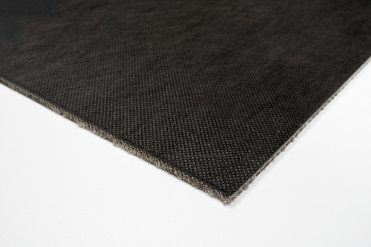 Teppichfliese Beige Astra 50x50 cm Florhöhe 3 mm - Cappuccino, Basics, Textil (50/50cm)