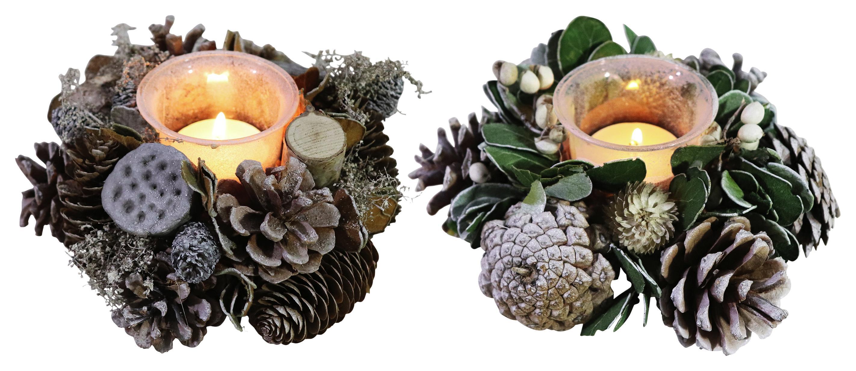 Teamécsestartó Christl - Színes, konvencionális, Természetes anyagok/Műanyag (16/8cm)