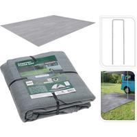 Outdoor-Bodenmatte Cy8001880 - Grau, Basics, Kunststoff (300/250/1cm)