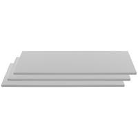 SADA VKLADACÍCH POLÍC WNND92 - sivá, Modern, kov/drevo (108/42/2,2cm)