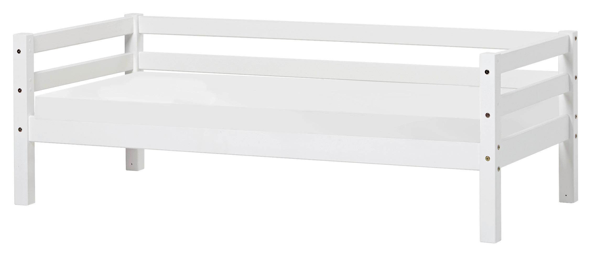 Kinder-/Juniorbett Eco Dream Weiß, Lf: 70x190 cm - Weiß/Naturfarben, MODERN, Holz (70/190cm) - MID.YOU