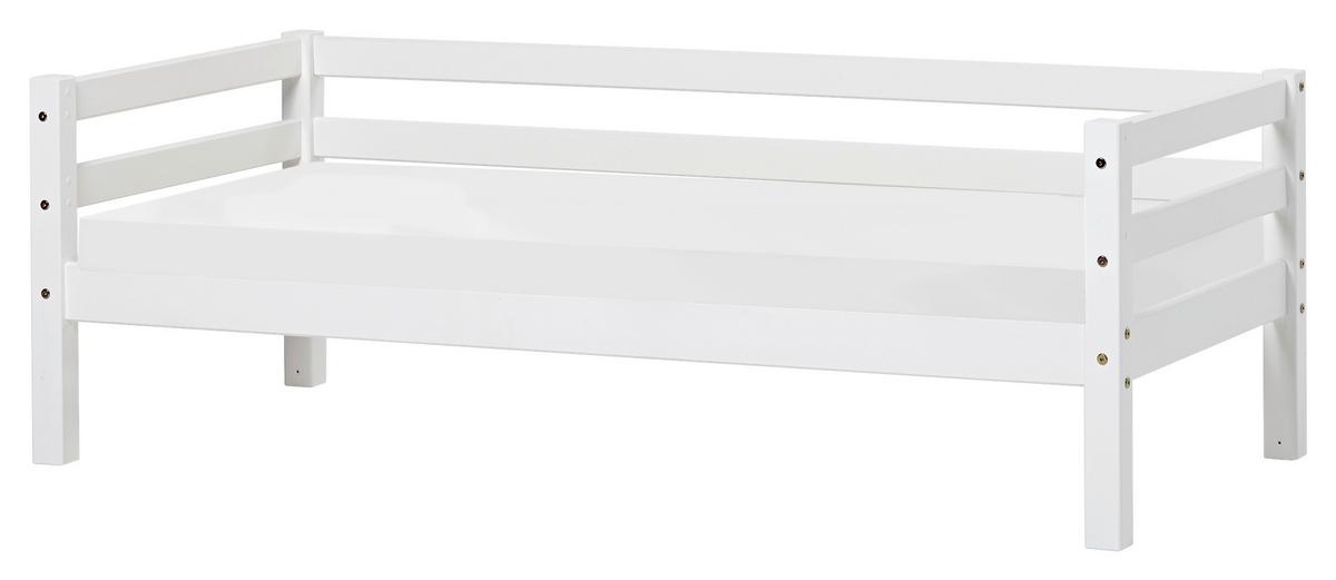 Kinder-/Juniorbett Eco Dream Weiß, Lf: 70x190 cm - Weiß/Naturfarben, MODERN, Holz (70/190cm) - MID.YOU