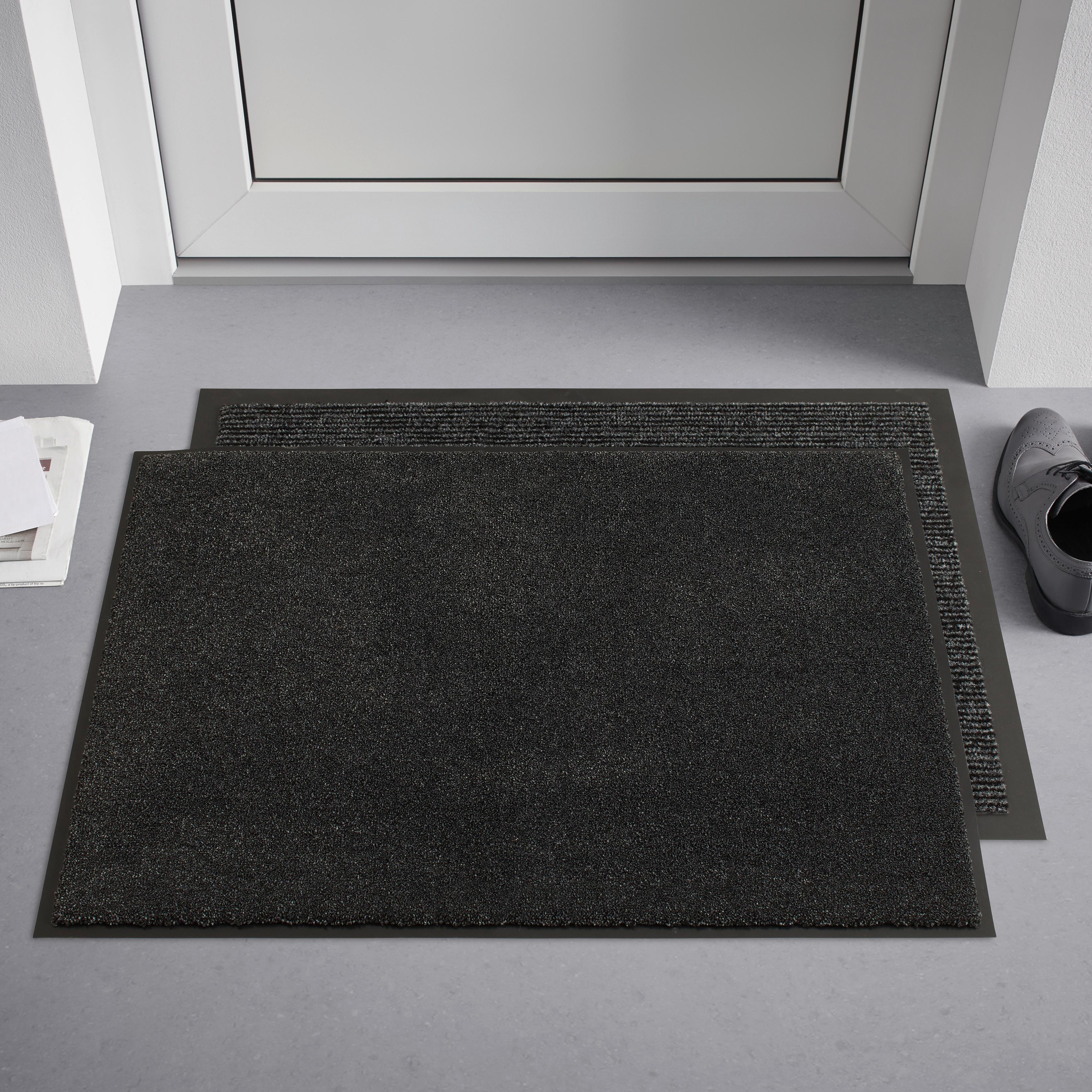 ROHOŽKA Eden, 60/80cm, antracit - antracitová, Modern, plast (60/80cm) - Modern Living