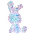 LED-Dekoleuchte Bunny - Transparent, MODERN, Kunststoff (20/20/41cm) - Luca Bessoni