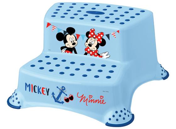 Tritthocker Igor Mickey - Blau/Hellblau, Kunststoff (40/37/21cm) - Disney Tritthocker Igor Mickey - Blau/Hellblau, Kunststoff (40/37/21cm) - Disney