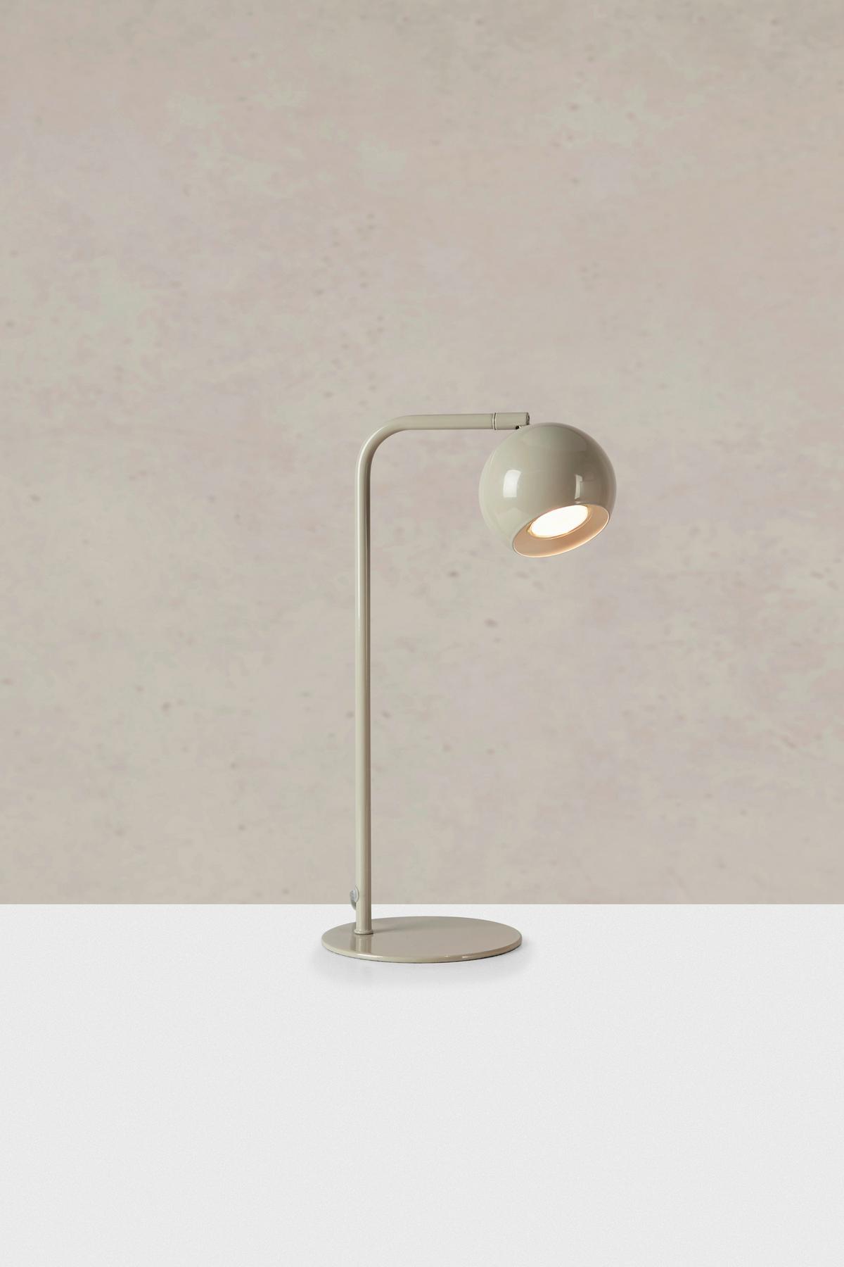 Tischleuchte Pop Table 1l Grey - Greige, Design, Metall (15/39,5/25cm) - Markslöjd