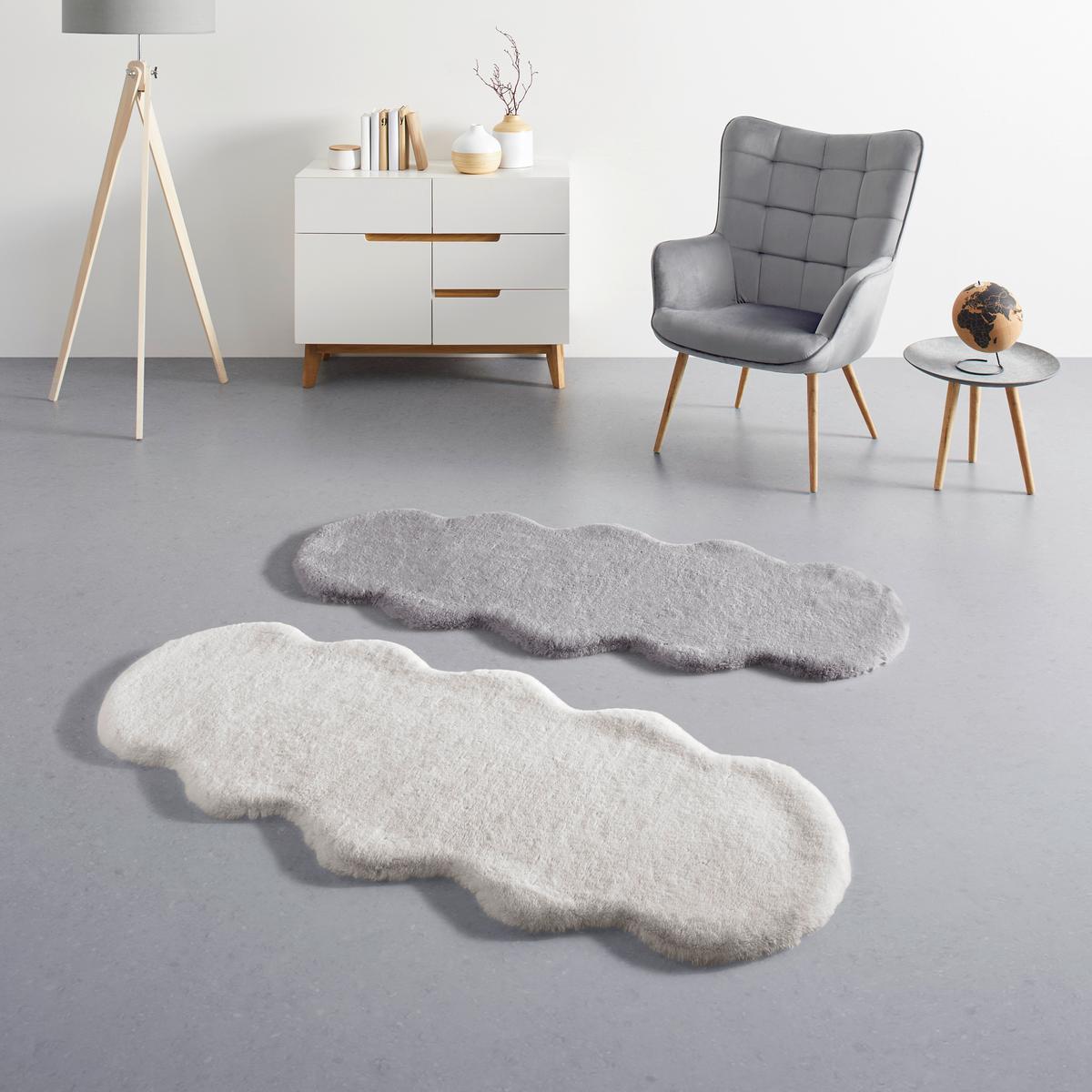 UMELÁ KOŽUŠINA Nico 2, 60/150cm, krémová - krémová, Konventionell, kožušina (60/150cm) - Mömax