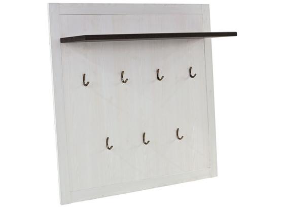 Šatní Panel Provence - bílá/barvy wenge, Moderní, dřevěný materiál (115/104/28cm) - JAMES WOOD Šatní Panel Provence - bílá/barvy wenge, Moderní, dřevěný materiál (115/104/28cm) - JAMES WOOD