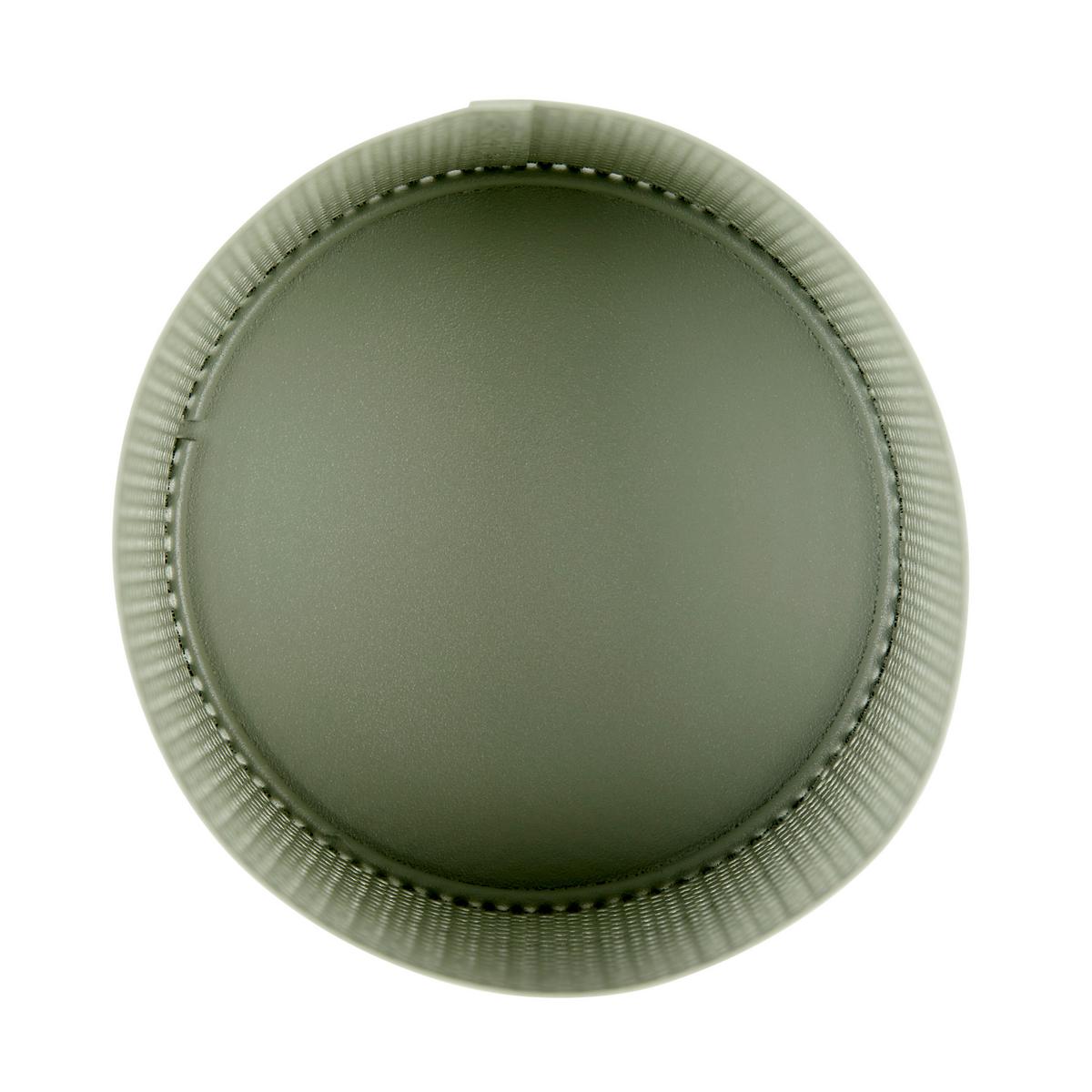 Teelichthalter Samantha - Olivgrün, MODERN, Metall (8,5/13cm) - Luca Bessoni