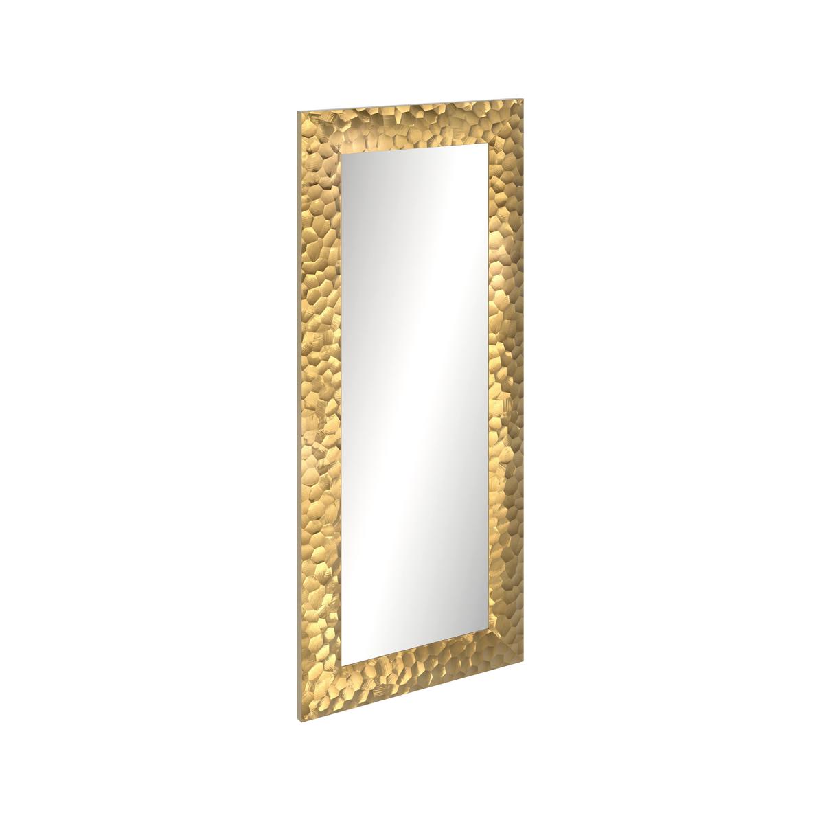 SPIEGEL SABRINA I GOLD - Goldfarben, MODERN, Glas/Kunststoff (114/50cm)