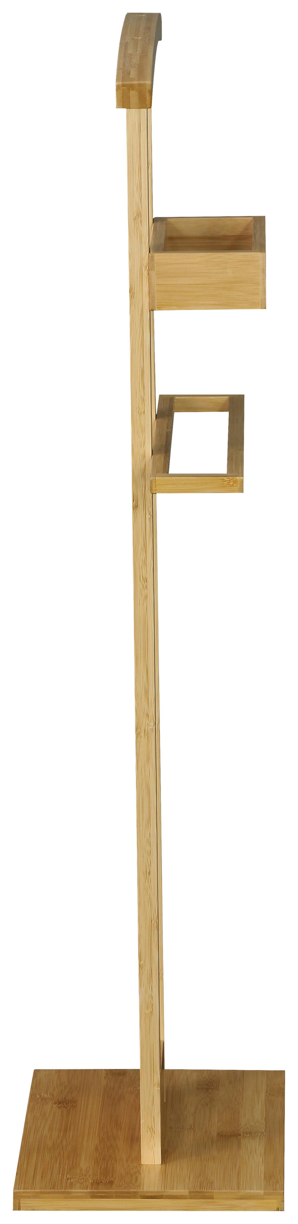 Ruhaállvány Bella 2 - natúr színű, Modern, fa (44,5/103/24cm)