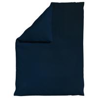 BETTDECKENBEZUG WOVEN SATIN FADE - Schwarz/Dunkelblau, Basics, Textil (155/220cm) - Schlafgut