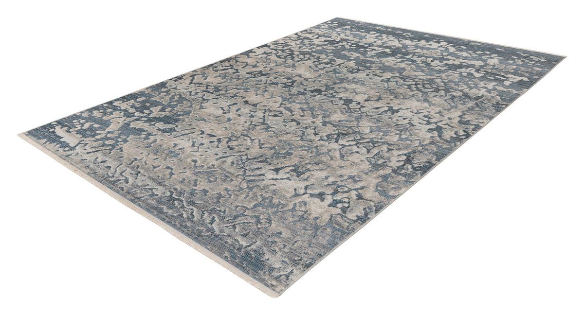 Flachwebteppich Dilan 300 - Anthrazit, KONVENTIONELL, Textil (120/170cm)
