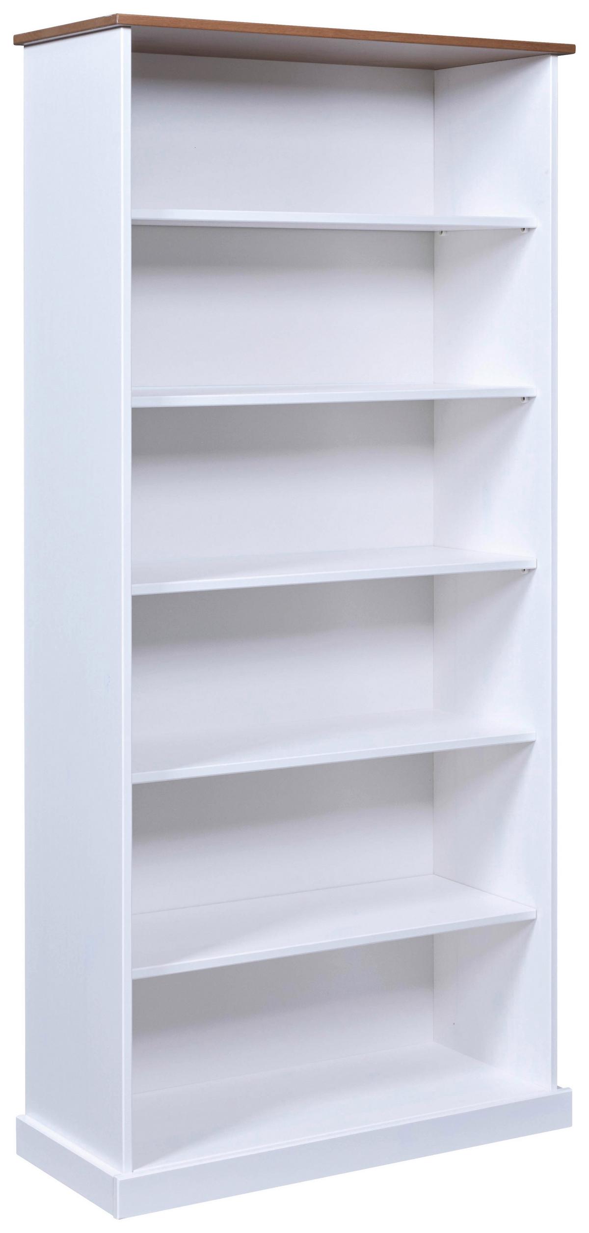 Regal Westerland - Weiß, MODERN, Holz (90/190/38cm) - Livetastic