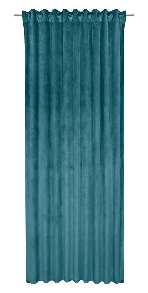 Hotový závěs Bianca, 140/245cm, jadeitová - jadeitově zelená, Konvenční, textil (140/245cm) - Modern Living