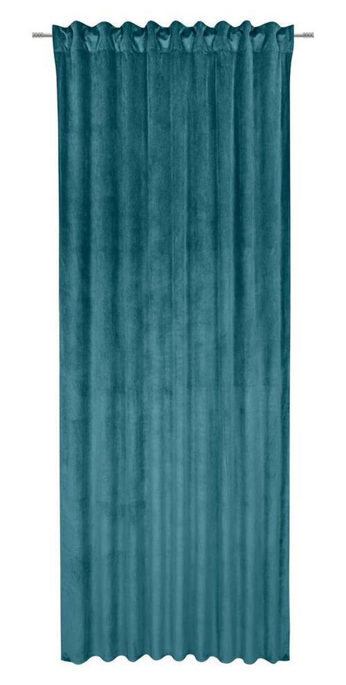 Hotový závěs Bianca, 140/245cm, jadeitová - jadeitově zelená, Konvenční, textil (140/245cm) - Modern Living