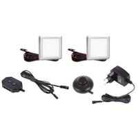 Unterbauleuchten-set Weiß Led-Leuchtmittel - Weiß, KONVENTIONELL, Kunststoff - MID.YOU