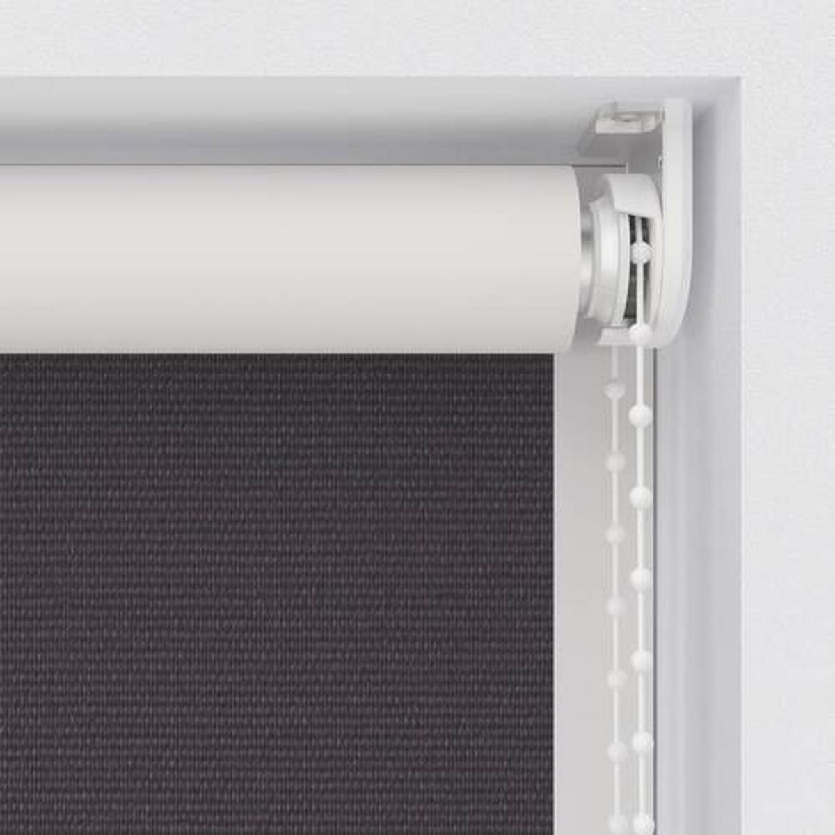 Verdunkelungsrollo 80x190 cm mit Kettenzug - Anthrazit, Design, Textil (80/190cm)