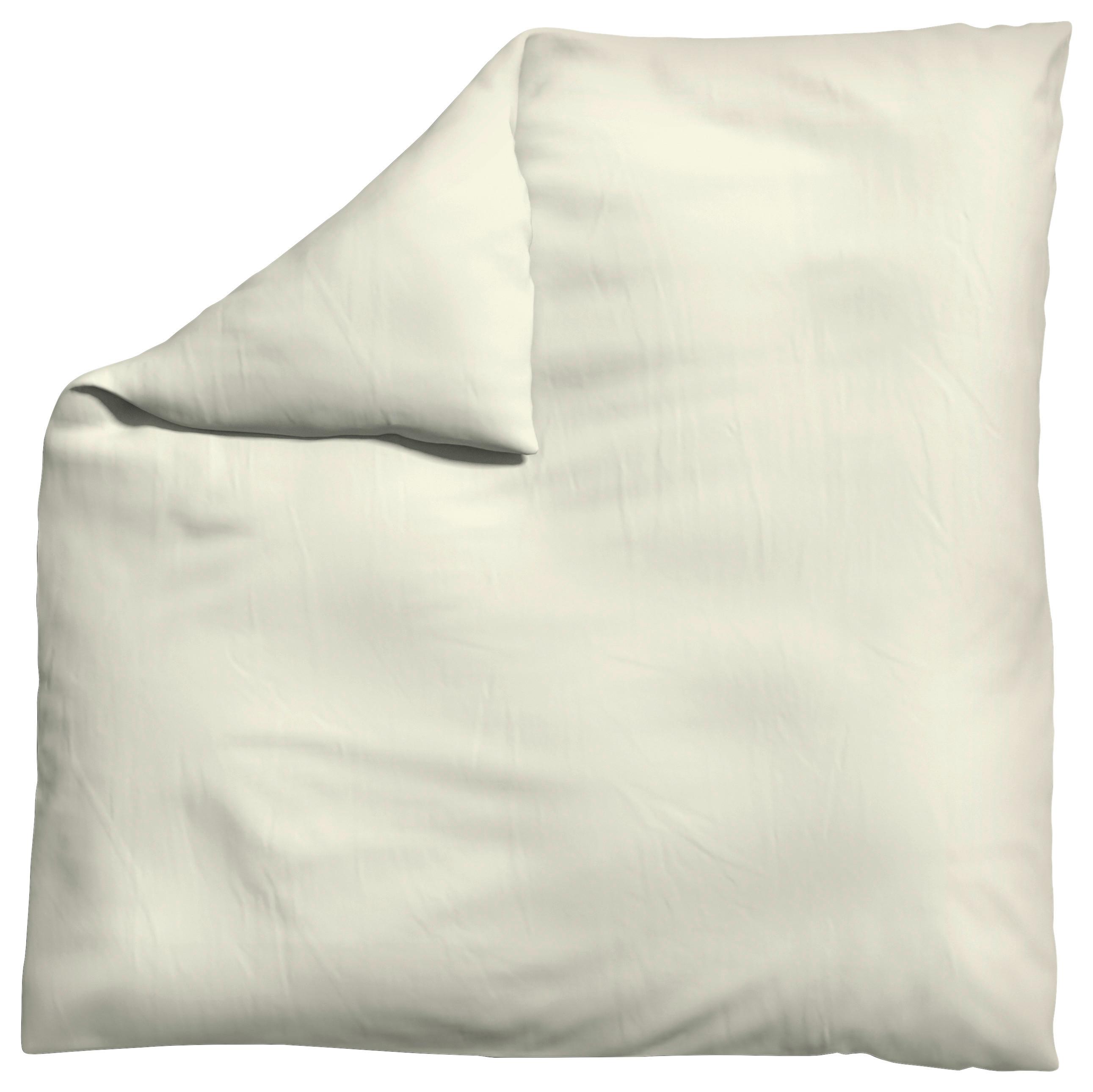 Bettdeckenbezug Knitted Jersey - Hellgelb, Basics, Textil (200/200cm) - Schlafgut