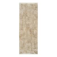 Teppich Läufer Gold/Beige Abstrakt Avignon 80x250 cm - Beige/Goldfarben, Design, Textil (80/250cm) - Dieter Knoll