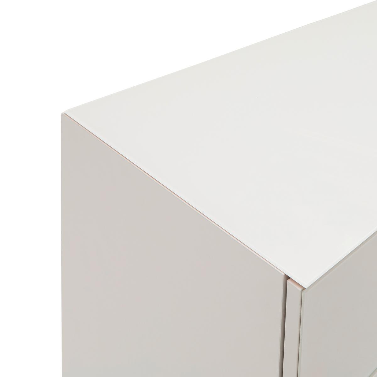 Kommode Siena Kaschmir - černá/kašmírová, Moderní, kov/kompozitní dřevo (90/99/40cm) - Mömax