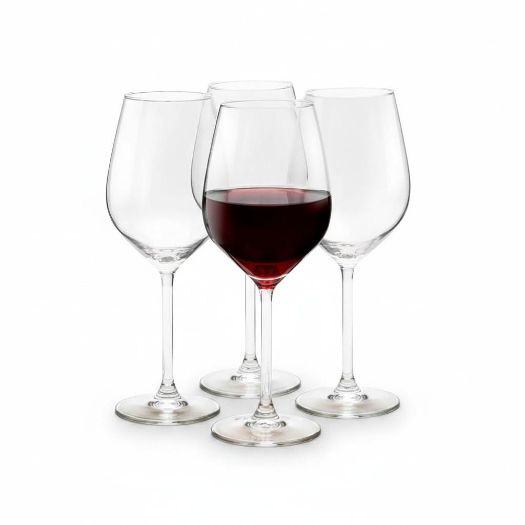 GLÄSERSET 9,1x23,5 cm, 500 ml - Klar, Basics, Glas (9,1/23,5cm) - Van Well