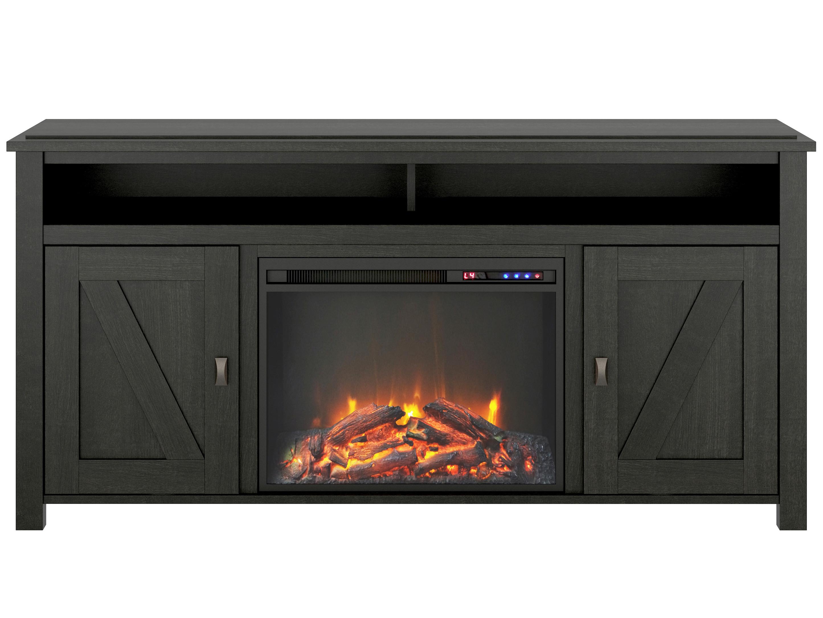 Lowboard Farmington Schwarz B: 151cm - Schwarz, Design, Holzwerkstoff/Metall (151/40/75cm) - MID.YOU