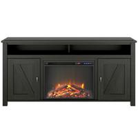 Lowboard Farmington Schwarz B: 151cm - Schwarz, Design, Holzwerkstoff/Metall (151/40/75cm) - MID.YOU