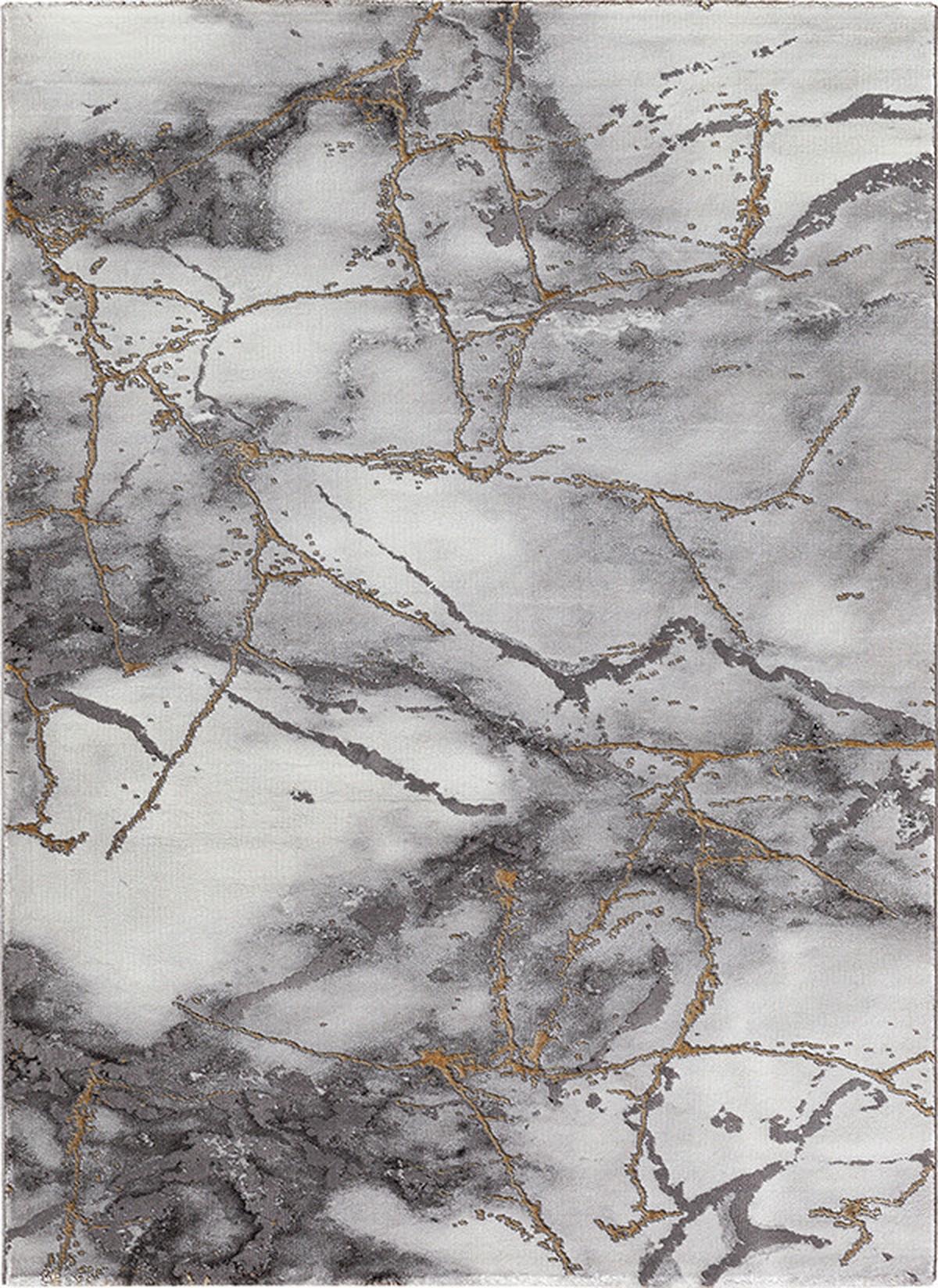 Webteppich Craft - Goldfarben, KONVENTIONELL, Textil (120/170cm)