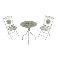 Gartenset Maxime Wein - Creme, Basics, Metall (60/74cm) - Ambia Garden