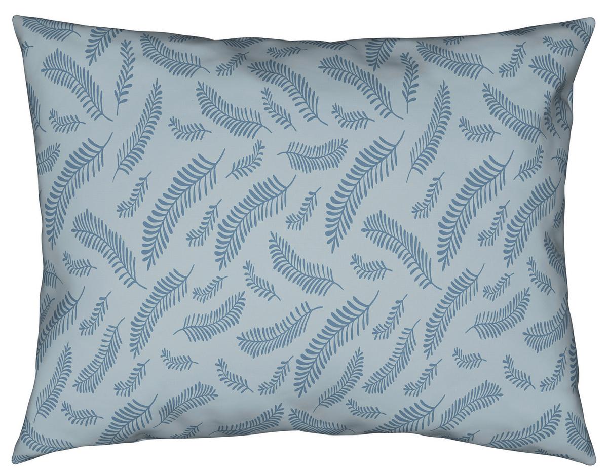 Povlečení Ferns, 70/90 140/200cm - modrá, Moderní, textil (140/200cm) - Mömax