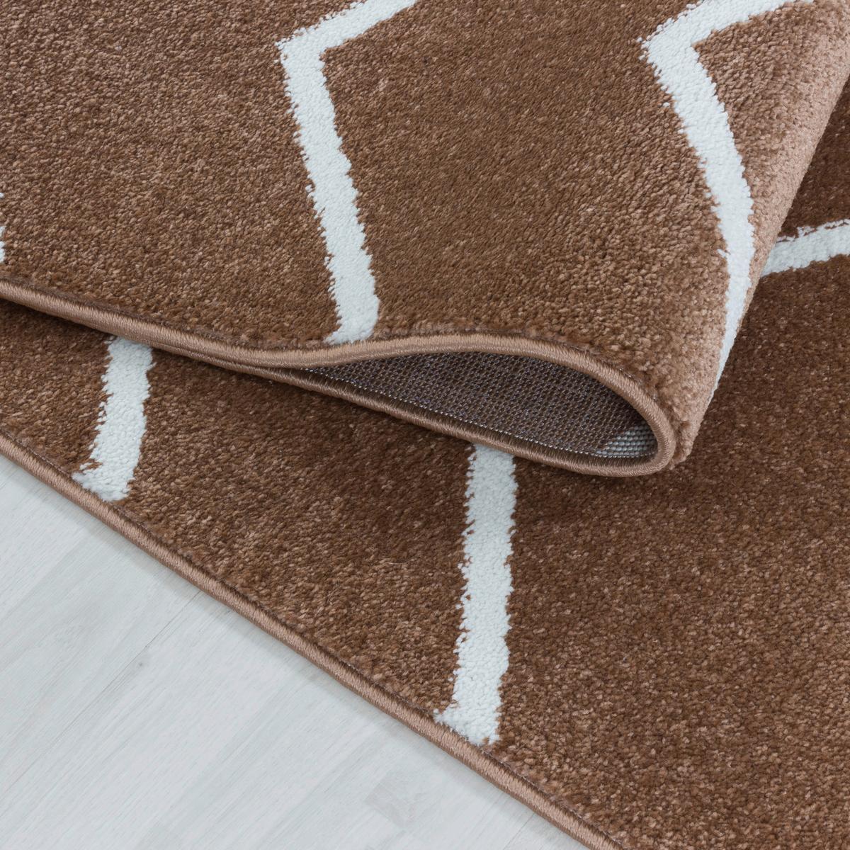 Hochflor Teppich Kupferfarben Rio 140x200 Cm - Kupferfarben, Basics, Textil (140/200cm)