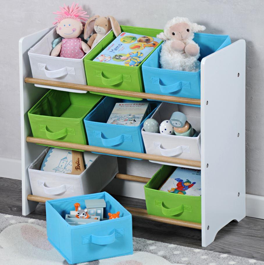 Kinderregal Weiß Front