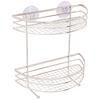 Duschregal Nizza 3 B992483 - Chromfarben, KONVENTIONELL, Metall (24/12/25cm) - Ondega