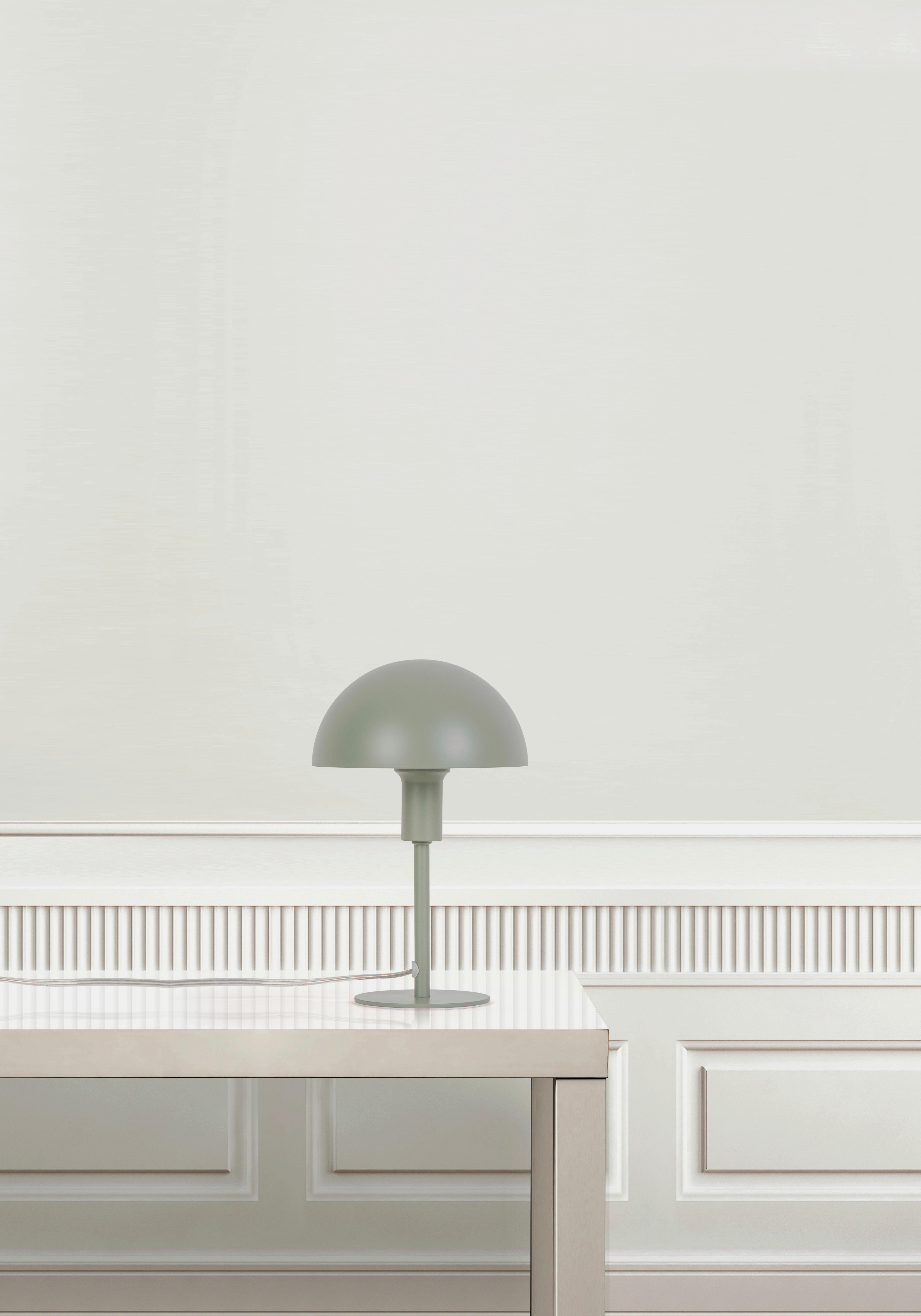 Tischleuchte Ellen Mini Grün D: 16 cm - Grün, Design, Metall (16/25cm) - Nordlux