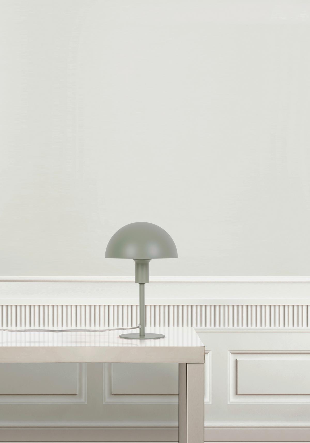 Tischleuchte Ellen Mini Grün D: 16 cm - Grün, Design, Metall (16/25cm) - Nordlux