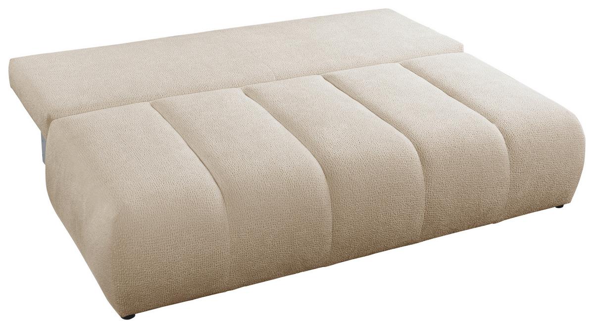 Schlafsofa Milo, Beige B: 209 Cm - Beige/Creme, Design, Holz/Holzwerkstoff (209/100/103cm) - MID.YOU