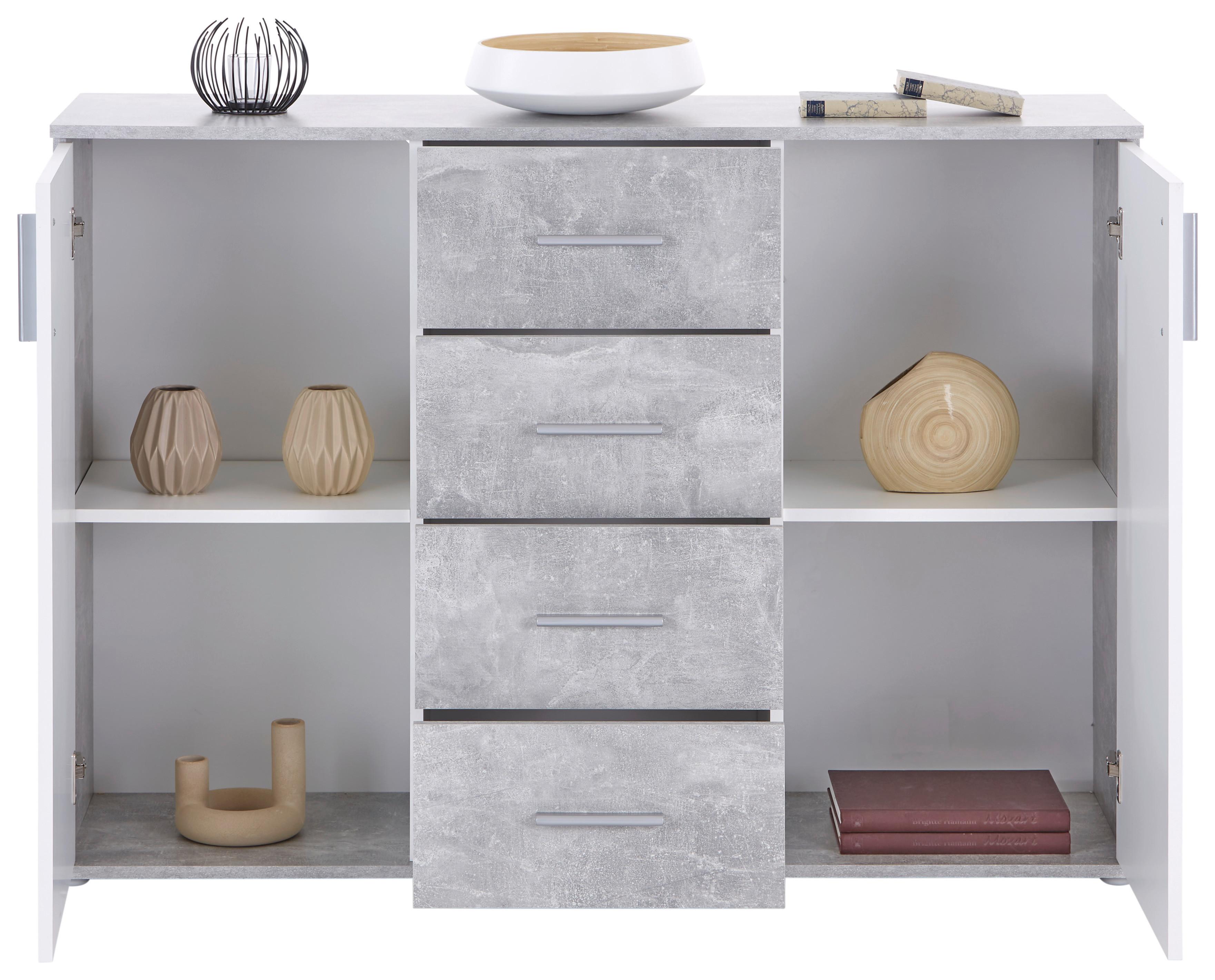 Kommode in modernem Betonlook