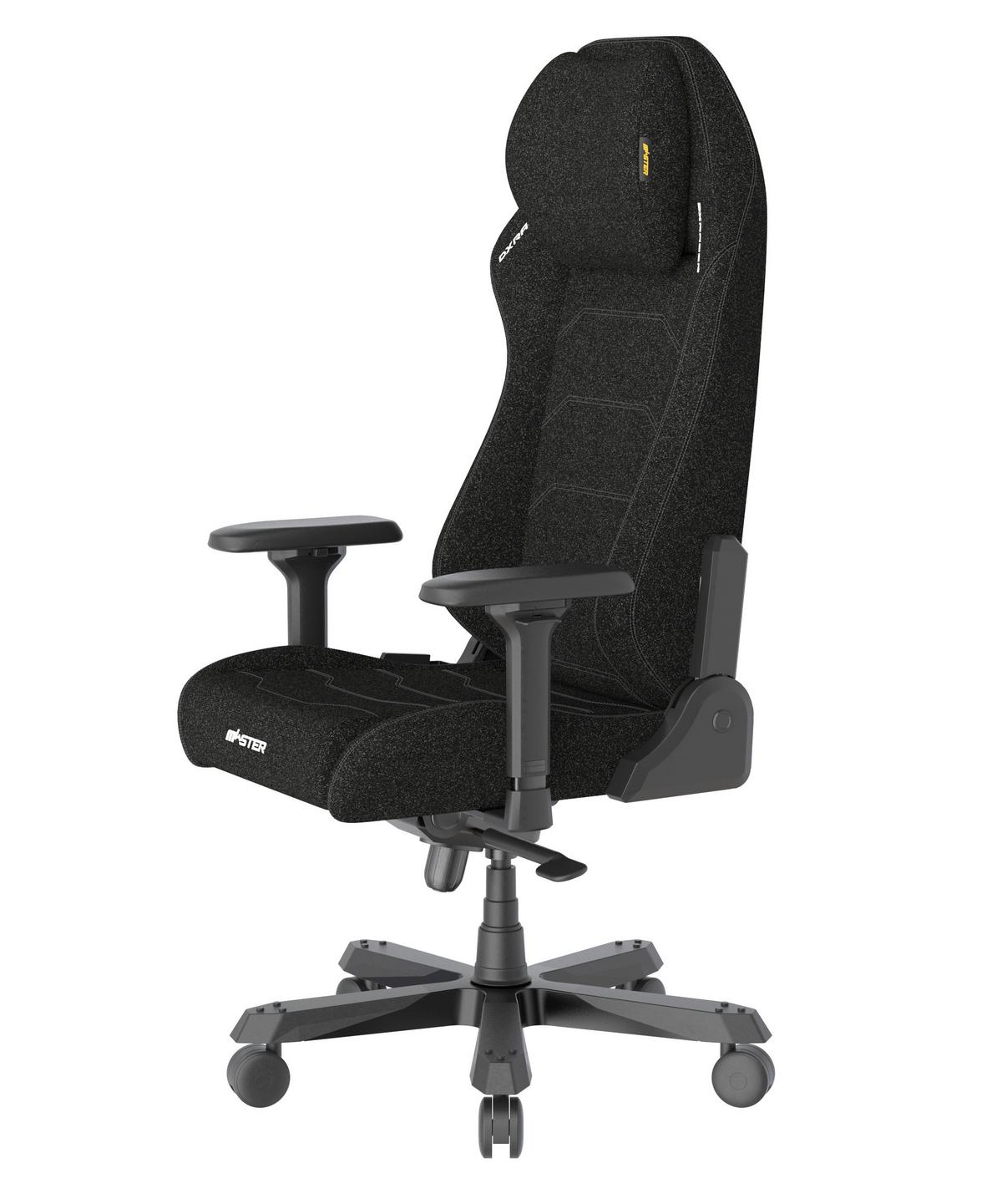 Gamingstuhl Master Schwarz B: 70cm - Schwarz, KONVENTIONELL, Textil/Metall (70/133/70cm) - Dxracer