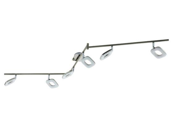 LED-Deckenleuchte Litago - Weiß/Nickelfarben, MODERN, Kunststoff/Metall (7,5/170cm) LED-Deckenleuchte Litago - Weiß/Nickelfarben, MODERN, Kunststoff/Metall (7,5/170cm)