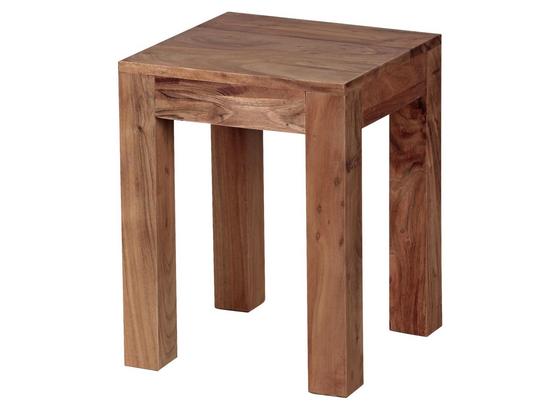 Beistelltisch Mumbai L: ca. 35 cm - Akaziefarben, Design, Holz (35/35/45cm) - Livetastic Beistelltisch Mumbai L: ca. 35 cm - Akaziefarben, Design, Holz (35/35/45cm) - Livetastic