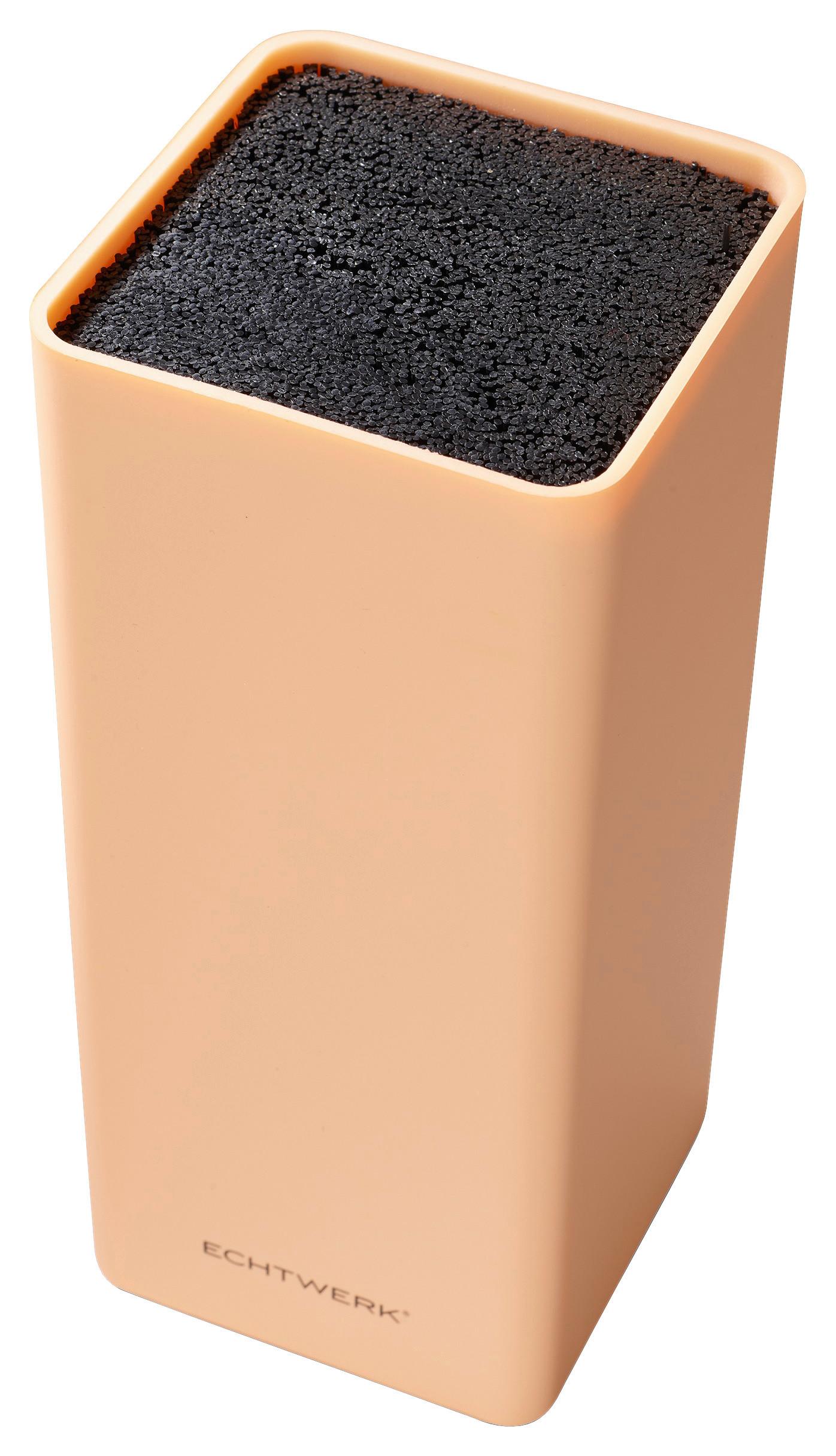 Messerblock Echtwerk Universal-Messerblock - Rosa, Design, Kunststoff (9,3/21,5cm) - Echtwerk